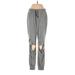 Express One Eleven Casual Pants - Mid/Reg Rise: Gray Bottoms - Women's Size Small