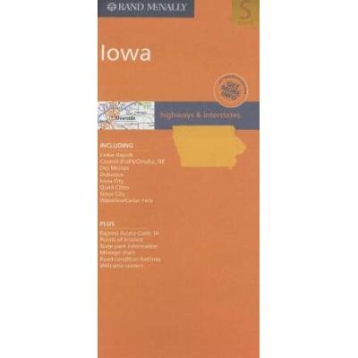 Rand McNally Folded Map Iowa: Highways & Interstat...