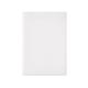 Drap plat en percale de coton blanc 270x300