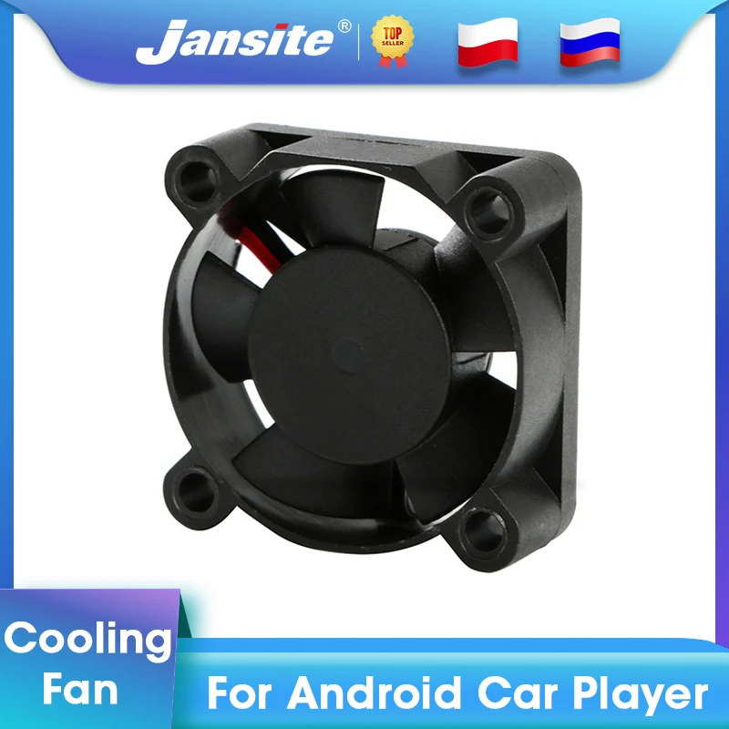 Jansite-Lüfter für Autoradio, Android-Radio-Player, Kühler, schnelle Kühlung und stabile Bedienung Image