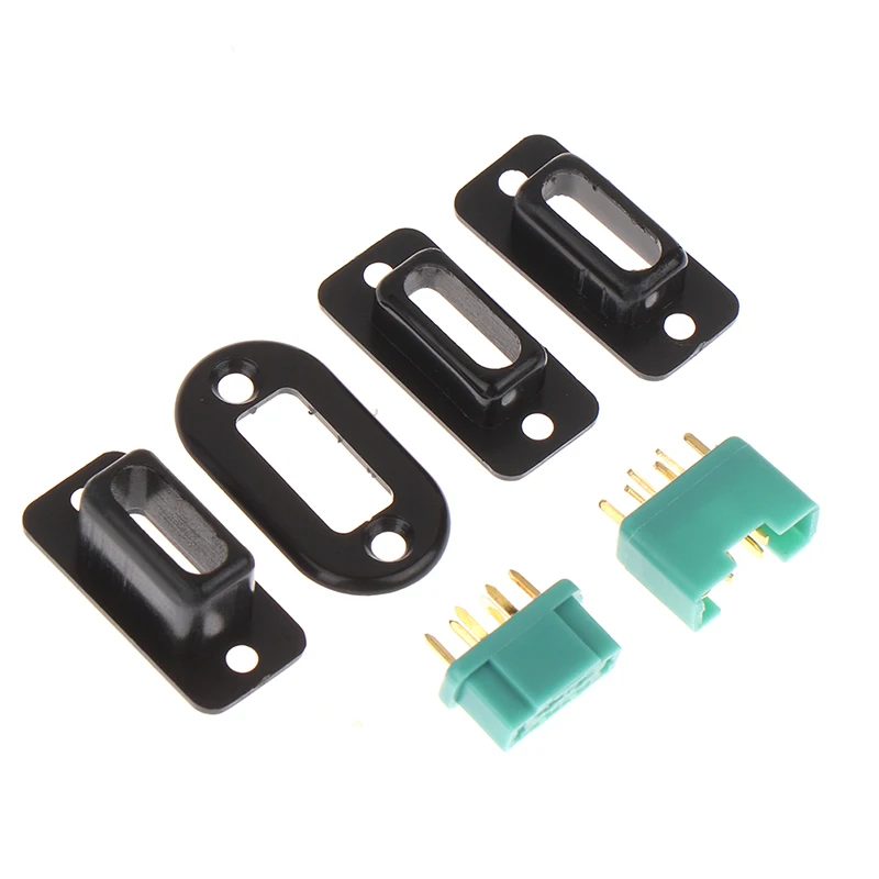 4 stücke oder 2 stücke mpx stecker schwarz gehäuse für multiplex stecker gold männlich weiblich stecker rc zubehör mpx stecker nicht enthalten Image