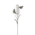 Gerson 36.5 in Metal Butterfly Garden Stake Rain Gauge