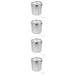 4 Pc Stainless Steel Basket Filter Hamper Seasoning Strainer for Home Tea Infuser Coffee Filters Stew Mesh Fine