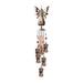 Waroomhouse Room Decor Wind Chime Butterfly Bird Wind Chimes Outdoor Hanging Decor