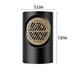 Tuphregyow Portable Ceramic Space Heater Electric Desktop Heater with Fast Heating Movable and Ideal for Winter Warmth Infrared Electric Heater Black