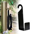 Colaxi Faucet Hose Hook Garden Hose Holder Wall Mount Space Saving Hose Pipe Rack Water Hose Holder Garden Hose Hanger for Garden