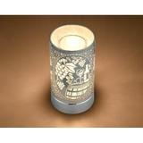 7 Touch lamp/Oil burner/Wax warmer-Silver Wine Time