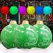 Shpwfbe Christmas Decorations Christmas Centerpieces For Tables Christmas Decorations 24 Inch Christmas Inflatable Balloon Built In Battery Remote Control Rgb Color Office Desk Accessories