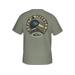 Drake Men's Mallard Circle Short Sleeve T-Shirt, Desert Sage SKU - 224379