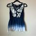 Anthropologie Tops | Anthropologie Floreat Floral Embroidered Tank Top | Color: Blue/White | Size: Xs