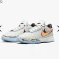 Nike Shoes | Nike Lebron Xx 20 The Debut Basketball Shoes Mens Size 18 Dj5423-100 White Red | Color: Gold/White | Size: 18