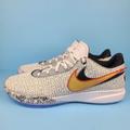 Nike Shoes | Nike Basketball Shoes Mens Size 18 Lebron 20 Xx The Debut White Gold Dj5423-100 | Color: Black/White | Size: 18