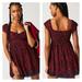 Free People Dresses | Free People Tabitha Mini Dress | Color: Black/Red | Size: Xs