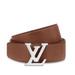 Louis Vuitton Accessories | Lv Heritage 35mm Reversible Belt | Color: Brown/Silver | Size: Os