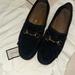 Gucci Shoes | Gucci Loafers Size 37.5 Suede | Color: Black/Blue | Size: 7.5