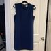 J. Crew Dresses | J. Crew Sleek Navy Blue Dress | Color: Blue | Size: 12
