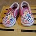 Vans Shoes | Euc Vans Baby Girl Size 3 Shoes | Color: Pink/White | Size: 3bb
