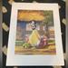 Disney Art | Disney Snow White- Two Hearts As One By The Mcgraw Group 11" X 14" | Color: Blue/Yellow | Size: Os