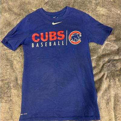 Nike Shirts | Cubs Baseball Nike Shirt Size S | Color: Blue | Size: S