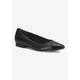 Women's Remi Flat by Ros Hommerson in Black Leather Patent (Size 8 M)