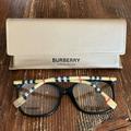Burberry Accessories | Burberry Louise Demo Square Ladies Eyeglasses | Color: Black/Brown | Size: Os