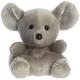 Aurora® Adorable Palm Pals™ Chatty Mouse™ Stuffed Animal - Pocket-Sized Play - Collectable Fun - Gray 5 Inches