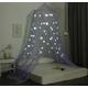 OctoRose Glow in The Dark Butterfly Purple Bed Canopy Mosquito Net Fits Crib,Twin, Full, Queen, King and Calking. 23" Diameter on top, 98" high, 472" Around The Bottom (Butterfly-Purple)