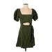 BCBGeneration Casual Dress: Green Dresses - Women's Size Small