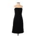 Gap Casual Dress - A-Line: Black Solid Dresses - Women's Size 4