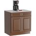 HomLux 34.5" H x 36" W x 24" D Plywood Ready-to-Assemble Sink Base Cabinet w/ Adjustable Shelves & Soft Close | 34.5 H x 36 W x 24 D in | Wayfair