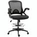 Inbox Zero Lundsford Office Chair Upholstered, Wood in Black | 49.5 H x 25.25 W x 23.5 D in | Wayfair 55CCDD123AE746EDAA66865F97233AE0