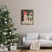 The Holiday Aisle® Letters For Santa Mail Framed Floater Canvas Wall Art Design By Hannah Byatt Canvas | 31 H x 25 W x 1.7 D in | Wayfair