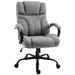 Latitude Run® 500lbs Big & Tall Office Chair w/ Wide Seat Upholstered, Wood in Black | 47.5 H x 28.25 W x 31.5 D in | Wayfair