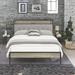 17 Stories Tifffany Upholstered Platform Bed Upholstered in Gray | 39 H x 56.1 W x 83.1 D in | Wayfair ADBA84067A194836BCE29D737C158CDC