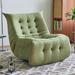 Isabelle & Max™ Algerd Vegan Leather Recliner Faux Leather in Green | 36.22 H x 38.2 W x 38.58 D in | Wayfair 6106C4E7FE974D2D84663FC37DB88E10