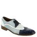 Stacy Adams Gallinari - Mens 10.5 Blue Oxford Medium