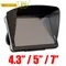4.3 / 5 / 7 / Accessori per la navigazione GPS Telaio in pollici GPS Parasole universale Parasole Schermo GPS Visiera Cappuccio Blocco