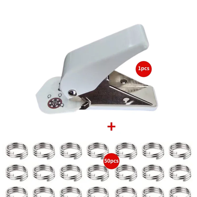 1pc Professionelle Dart Flug Punch Dart Flügel Locher Mit 50 stücke Dart Flügel Feste O Ring Darts Retainer zubehör Image