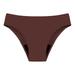 Knosfe Underwear for Women Plus Size No Show Low Rise Menstrual Period Bikini Bottom Bikini Panties for Women Sexy Leak Proof Soft Stretch Panties for Women 2XL