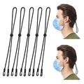 ZASIE Face Mask Holder Face Mask Lanyard for Kids and Adults Face Mask Extender Strap Holder Face Mask Tightener 5 Pack