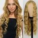 EKOUSN New Years Gifts for Women Natural Curly Synthetic Wigs Fashion Women s Fashion Adapt To Various Scenarios Long Wigs