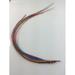 Feather Hair Extension 8 -11 Multi Color W/Natural Colors Feathers Hair Extension -8 Feathers