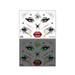 Halloween Makeup Face Stickers Funny Stickers Party Face Stickers Temporary Tattoos