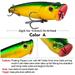 9.4cm/22g Popper Fishing Lure Artificial Dog Walk posture Floating Hard Bait