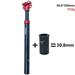 Mtb Bike Seatpost Shock Mount Bicycle Saddle Suspension Tube 27.2/30.4/30.8/31.6 (30.8*350)