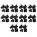 50 Pack Bell Glides for Office Chair Without Wheels Replacement Rolling Chair Swivel Wheels Fixed Stationary Castors