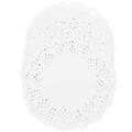 420 Pcs Cake Paper Mat Round White Tablecloth Mats Lace Food Pad Baking for Placemats Oil Pads