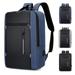 Paddsun Waterproof Business Outdoor Travel Laptop Backpack With Usb Port School Bag(Blue)