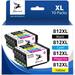 812XL Ink Cartridges for Epson 812 XL T812XL Ink Cartridges High Capacity to use with Epson Workforce Pro WF-7820 WF-7840 WF-7310 EC-C7000 Printer (10 Pack)
