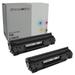 DI Compatible Toner Cartridge Replacements for HP 79A CF279A (Black 2-Pack) Compatible with HP LaserJet LaserJet Pro: M12a M12w MFP M26a MFP M26nw